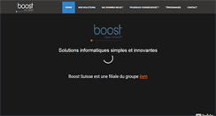 Desktop Screenshot of boost-suisse.com